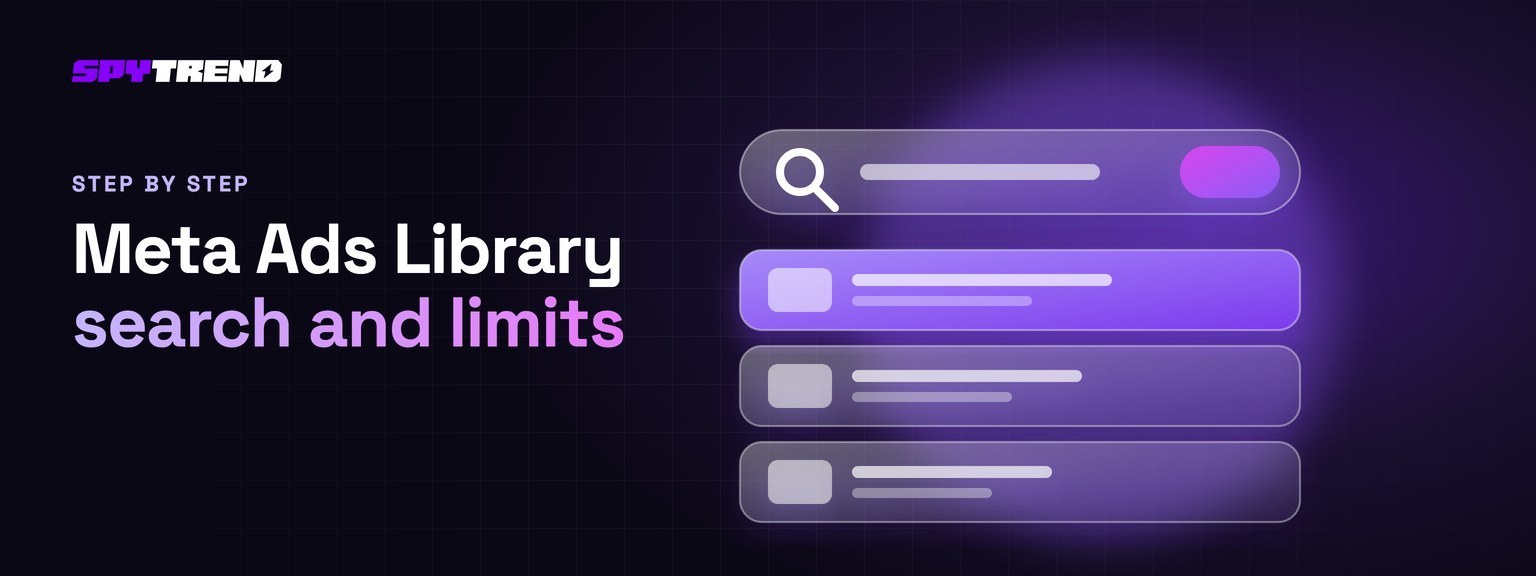 Meta ads library search, step by step — and where it hits a wall